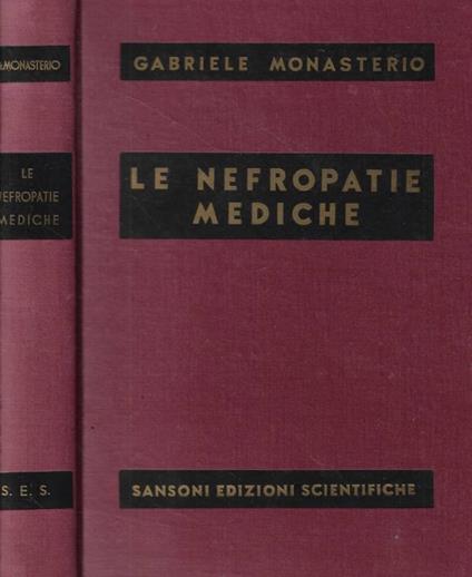 Le nefropatie mediche - Gabriele Monasterio - copertina