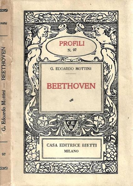 Beethoven - Edoardo Mottini - copertina