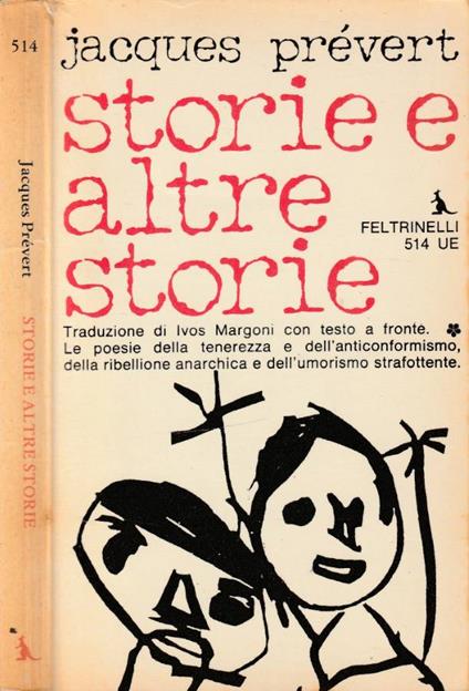 Storie e altre storie - Jacques Prévert - copertina