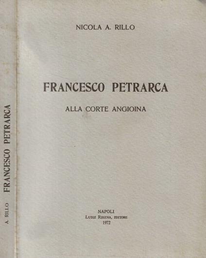 Francesco Petrarca - Nicola Rillo - copertina