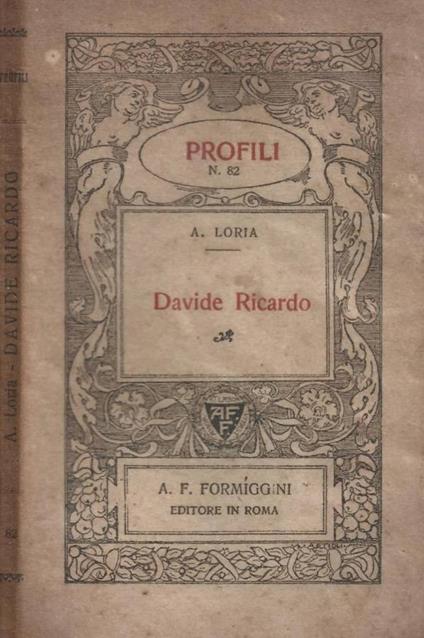 Davide Ricardo - copertina