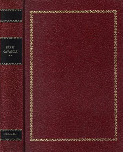 Farse cavaiole Tomo II - copertina