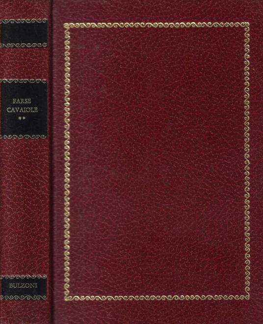 Farse cavaiole Tomo II - copertina