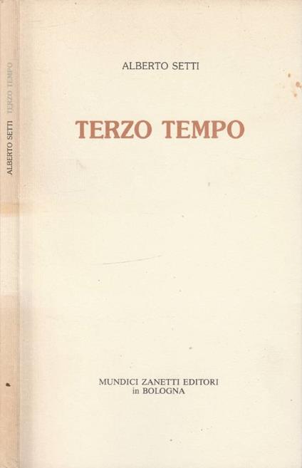 Terzo tempo (Autografo) - copertina