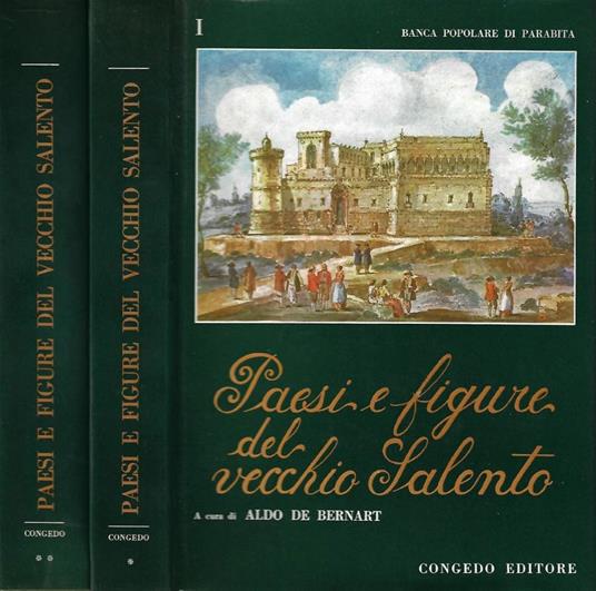 Paesi e figure del vecchio salento - copertina
