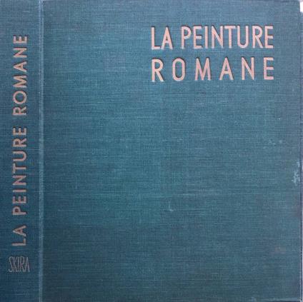 La peinture romane - copertina