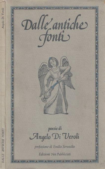Dalle antiche fonti - copertina