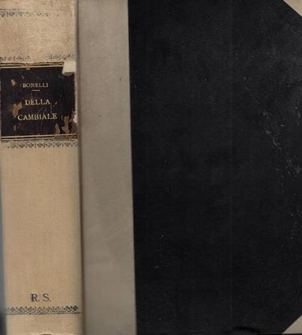 Della cambiale - copertina