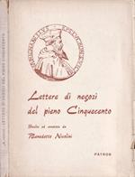 Lettere di negozi del pieno Cinquecento