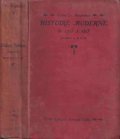 Histoire Moderne - copertina
