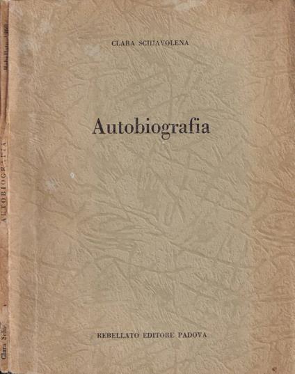 Autobiografia - copertina