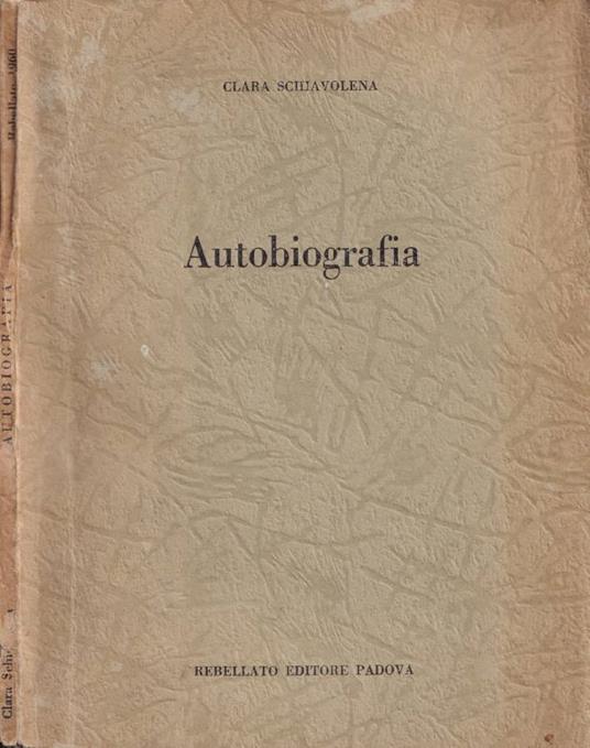 Autobiografia - copertina