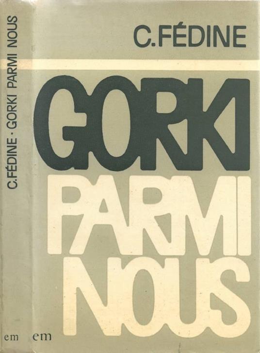Gorki Parmi Nous - copertina