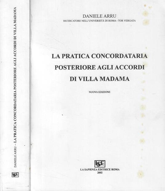 La pratica concordataria posteriore agli accordi di Villa Madama - copertina