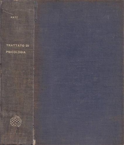 Trattato di psicologia - copertina