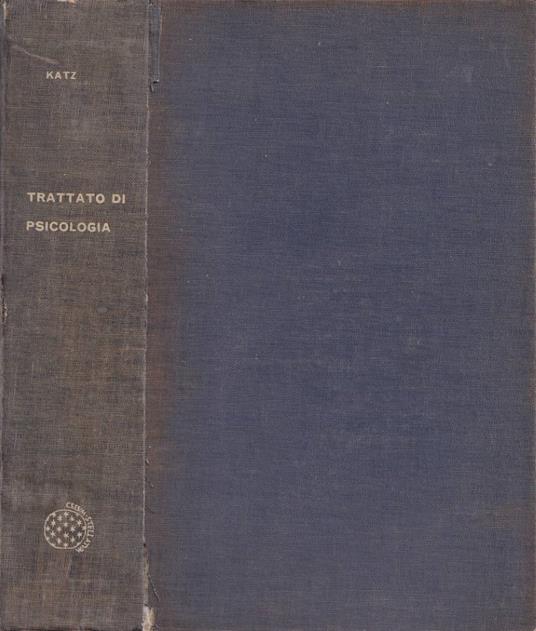 Trattato di psicologia - copertina