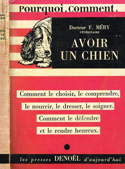 Avoir un chien - copertina