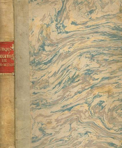 L' éducation de soi-meme - copertina