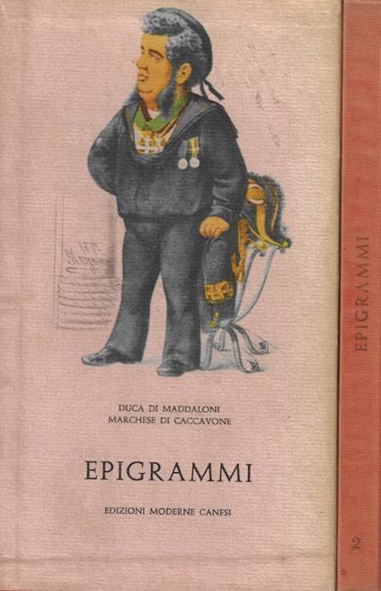 Epigrammi - copertina