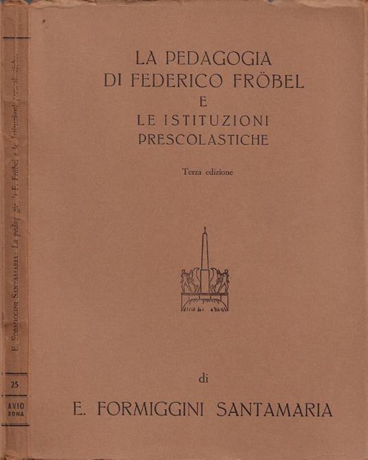 La pedagogia di Federico Frobel - copertina