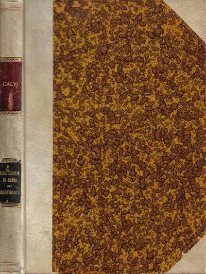 Bibliografia di Roma nel Risorgimento. Tomo I (1789-1846) - copertina