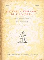 Giornale italiano di filologia n.1, anno 1957