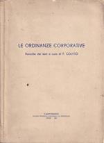 Le ordinanze corporative