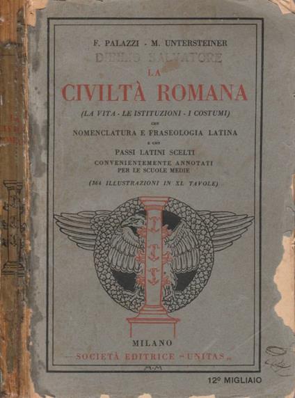 La civiltà romana - copertina