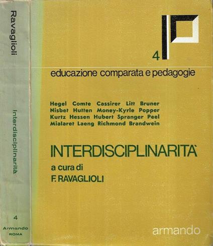 Interdisciplinarità - copertina