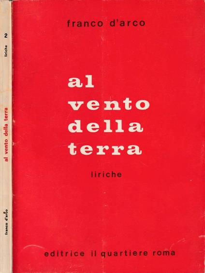 Al vento della terra - copertina