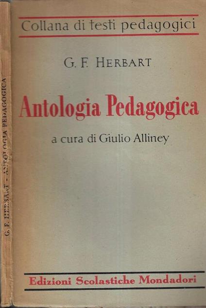 Antologia pedagogica - copertina