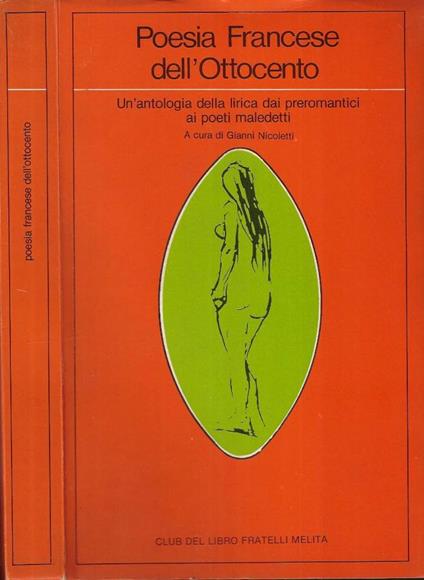 Poesia francese dell' Ottocento - copertina