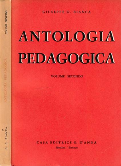 Antologia pedagogica vol 2 - copertina