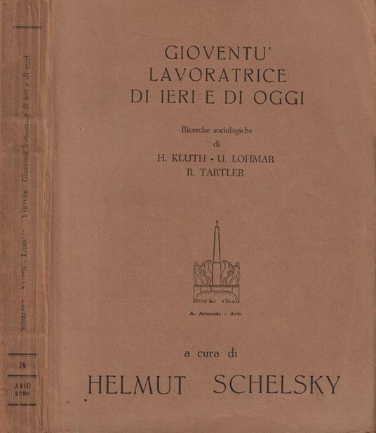 Gioventù lavoratrice di ieri e di oggi - copertina