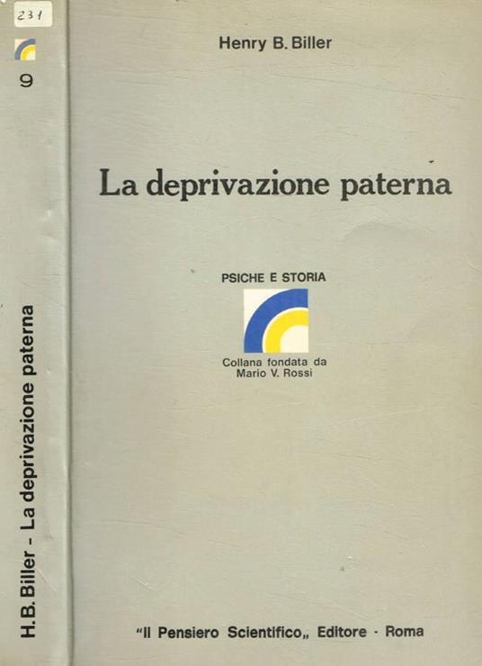 La deprivazione paterna - copertina