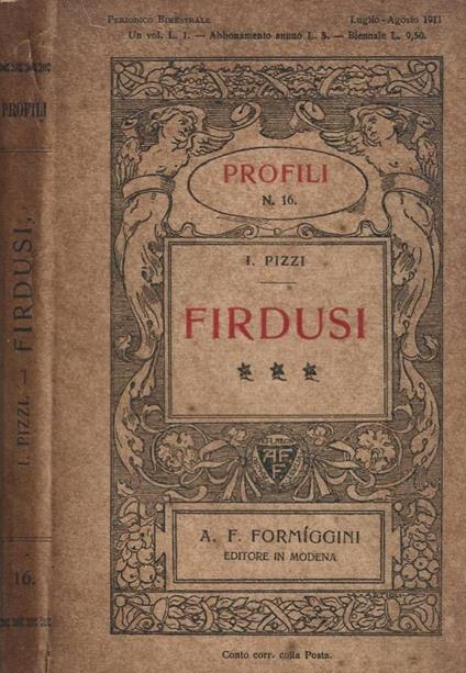 Firdusi - copertina