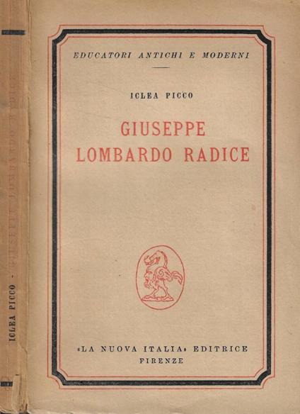Giuseppe Lombardo Radice (Autografo) - copertina