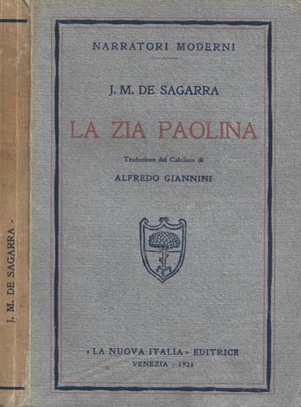La zia Paolina - copertina