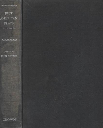 Best American Plays. Fifth Series 1957-1963 - copertina
