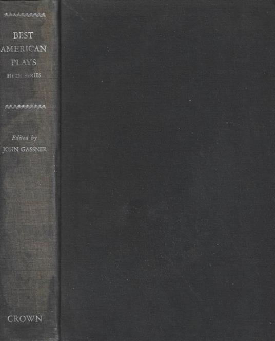 Best American Plays. Fifth Series 1957-1963 - copertina