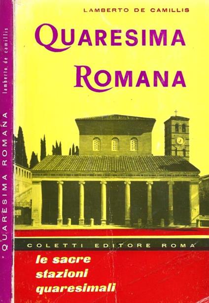 Quaresima Romana - copertina