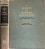 A quarto of modern literature