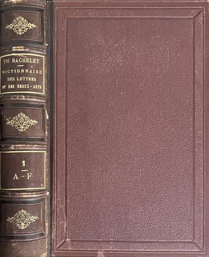 Dictionnaire Général des Lettres, des Beaux-Arts et des Sciences Morales et Politiques - copertina