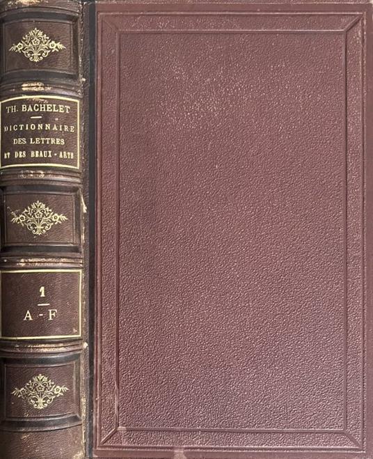 Dictionnaire Général des Lettres, des Beaux-Arts et des Sciences Morales et Politiques - copertina