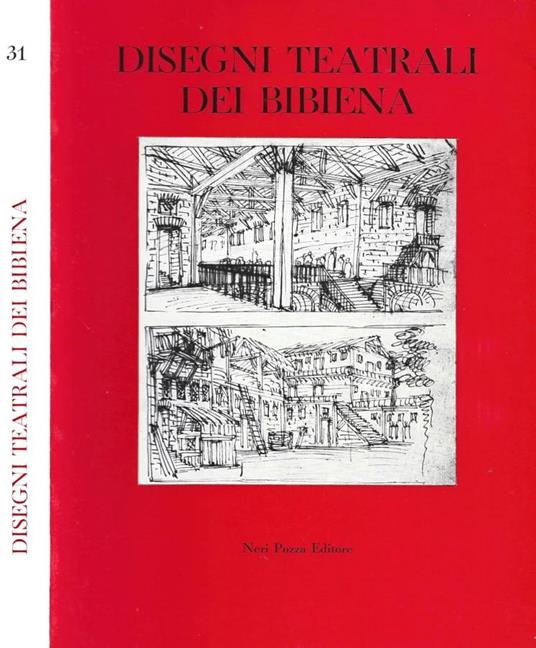 Disegni teatrali dei Bibiena - copertina