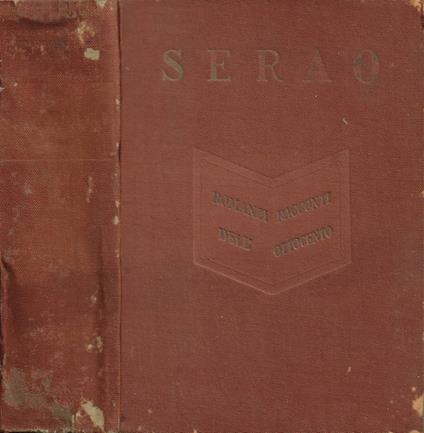 Serao. Vol. II - copertina