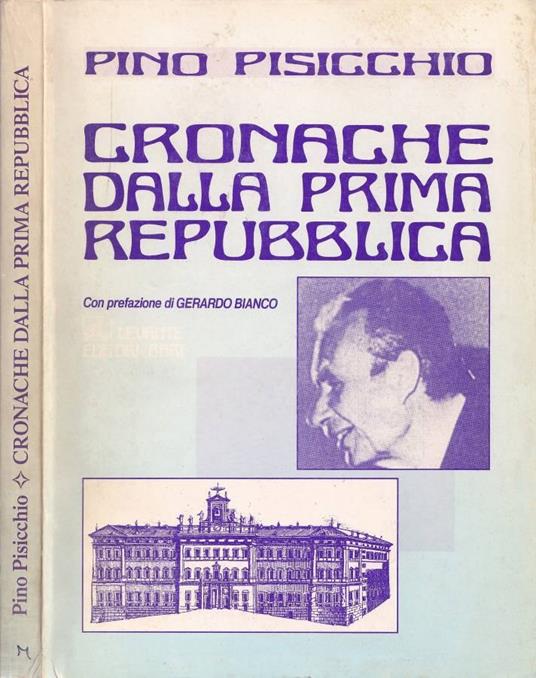 Cronache dalla prima Repubblica - copertina
