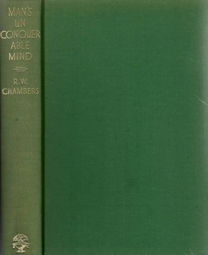 Man's unconquerable mind - copertina