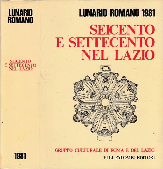 Seicento e Settecento nel Lazio - copertina