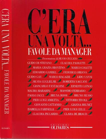 C' era una volta…favole da manager - copertina